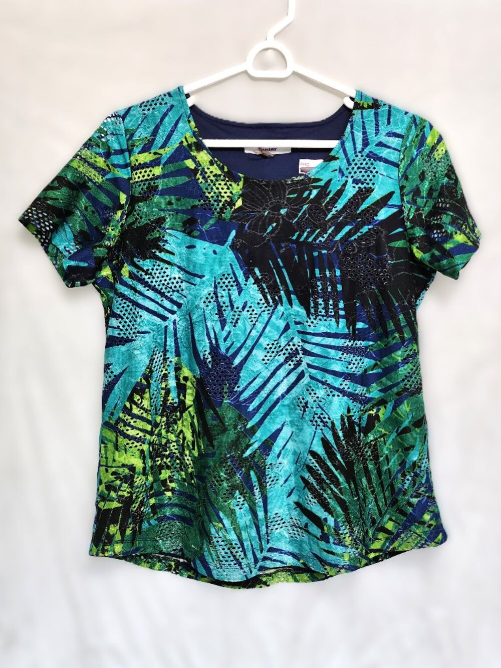 Frond Printed Ladies Blouse
